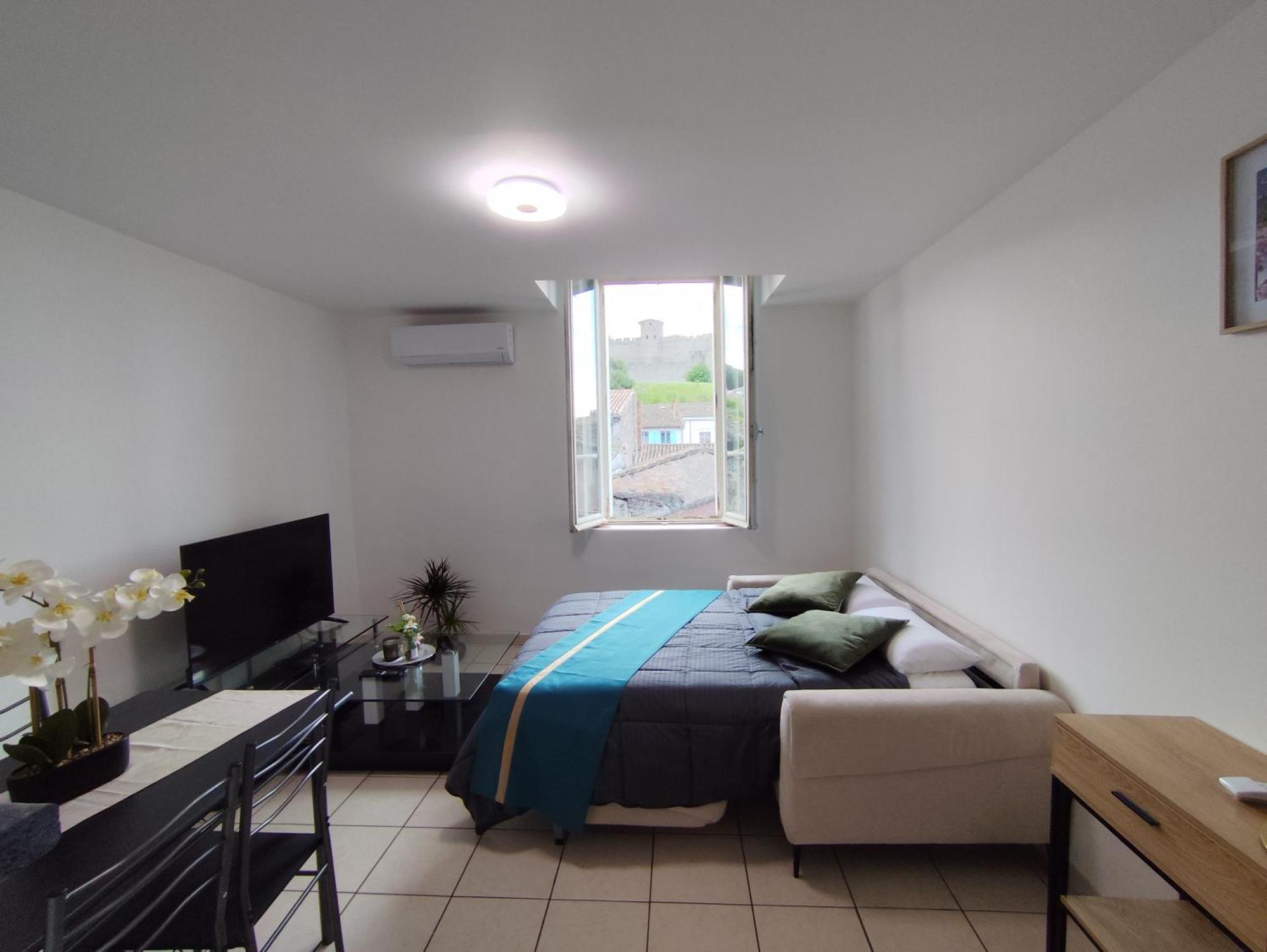 Apartment Climatise Avec Vue Sur La Cite *